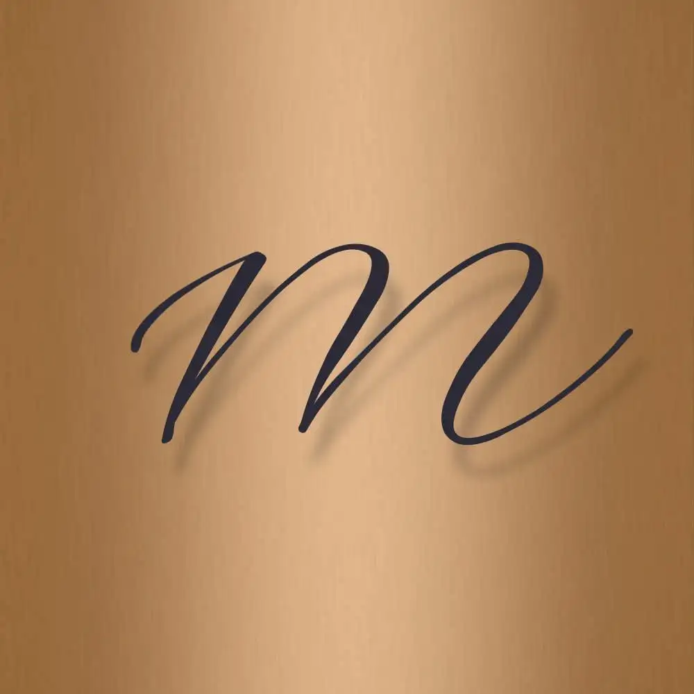 m